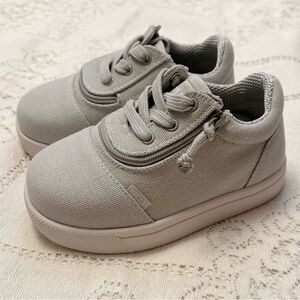 Billy Footwear Dark Grey BILLY D|R II Short Wrap Low Top Extra Wide Kids 8